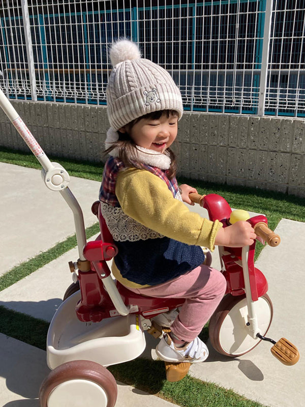 iimo】日本嬰兒・兒童用品品牌#02 三輪車(紅色)｜折叠式｜Tricycle 