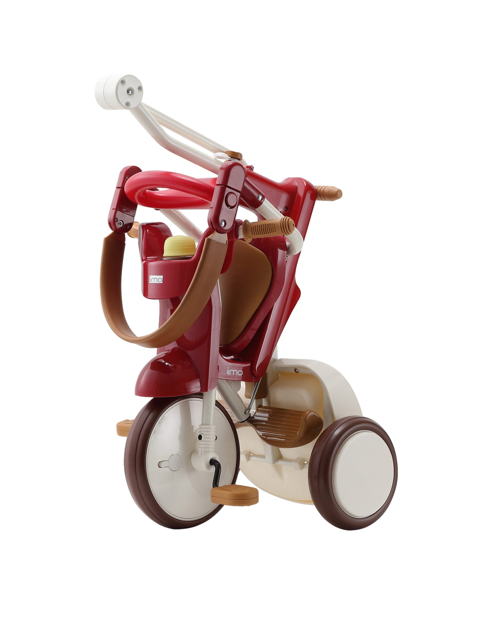 iimo】日本嬰兒・兒童用品品牌#02 三輪車(紅色)｜折叠式｜Tricycle 